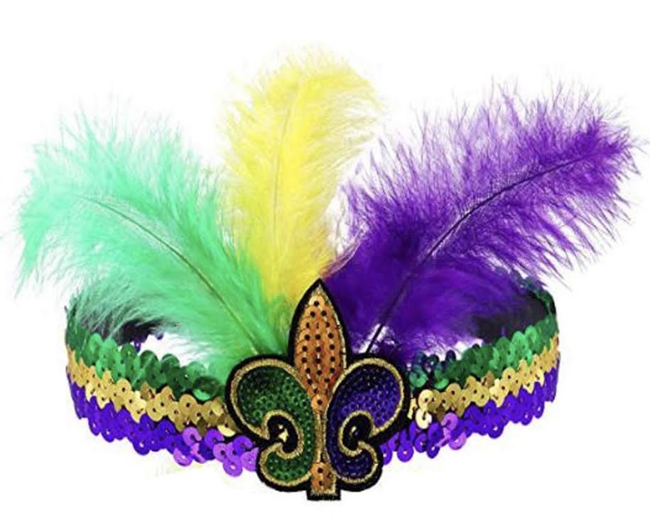 Mardi Gras Head Band