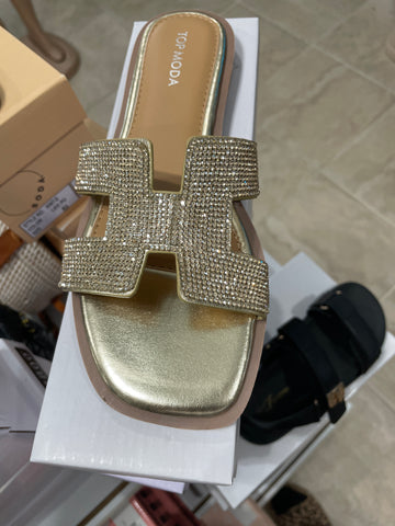 Gold medal sandals