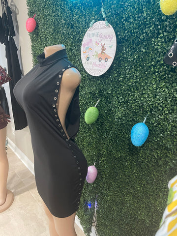 Mini Side Hollow Dress