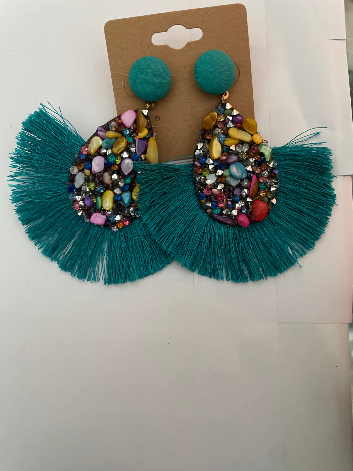 turquiose stones earring