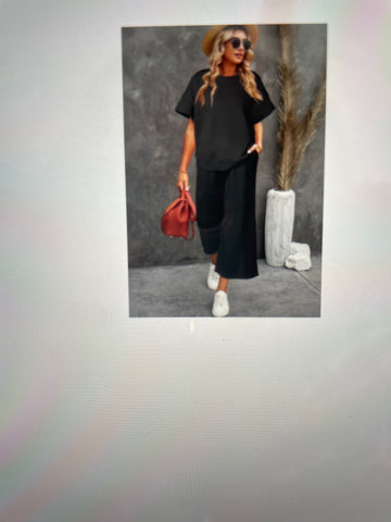 2 PIECE LOOSE PANT SET