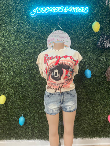 Light Wash Jean Shorts