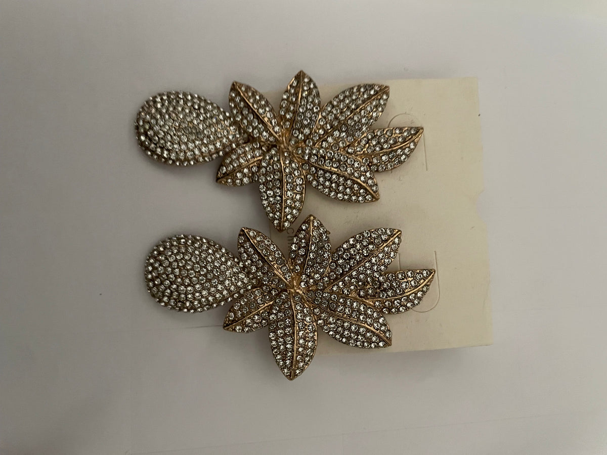 GOLD DIAMOND FLOWERS