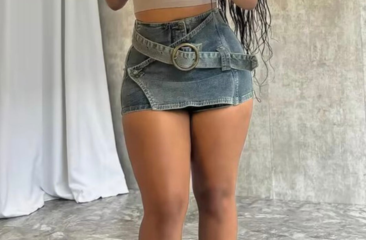 Poet Denim Shorts