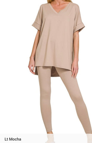 Lt Mocha Chill Set