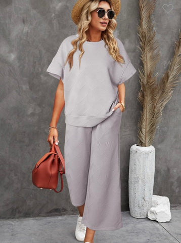 2 PIECE LOOSE PANT SET