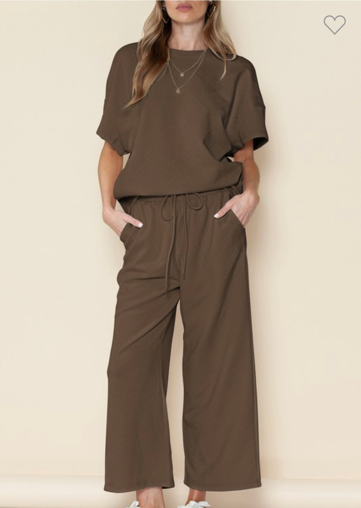 2 PIECE LOOSE PANT SET