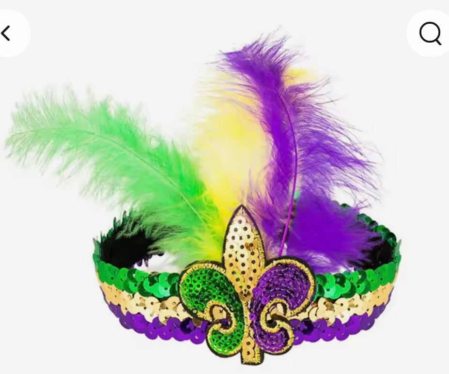MARDI GRAS Headband