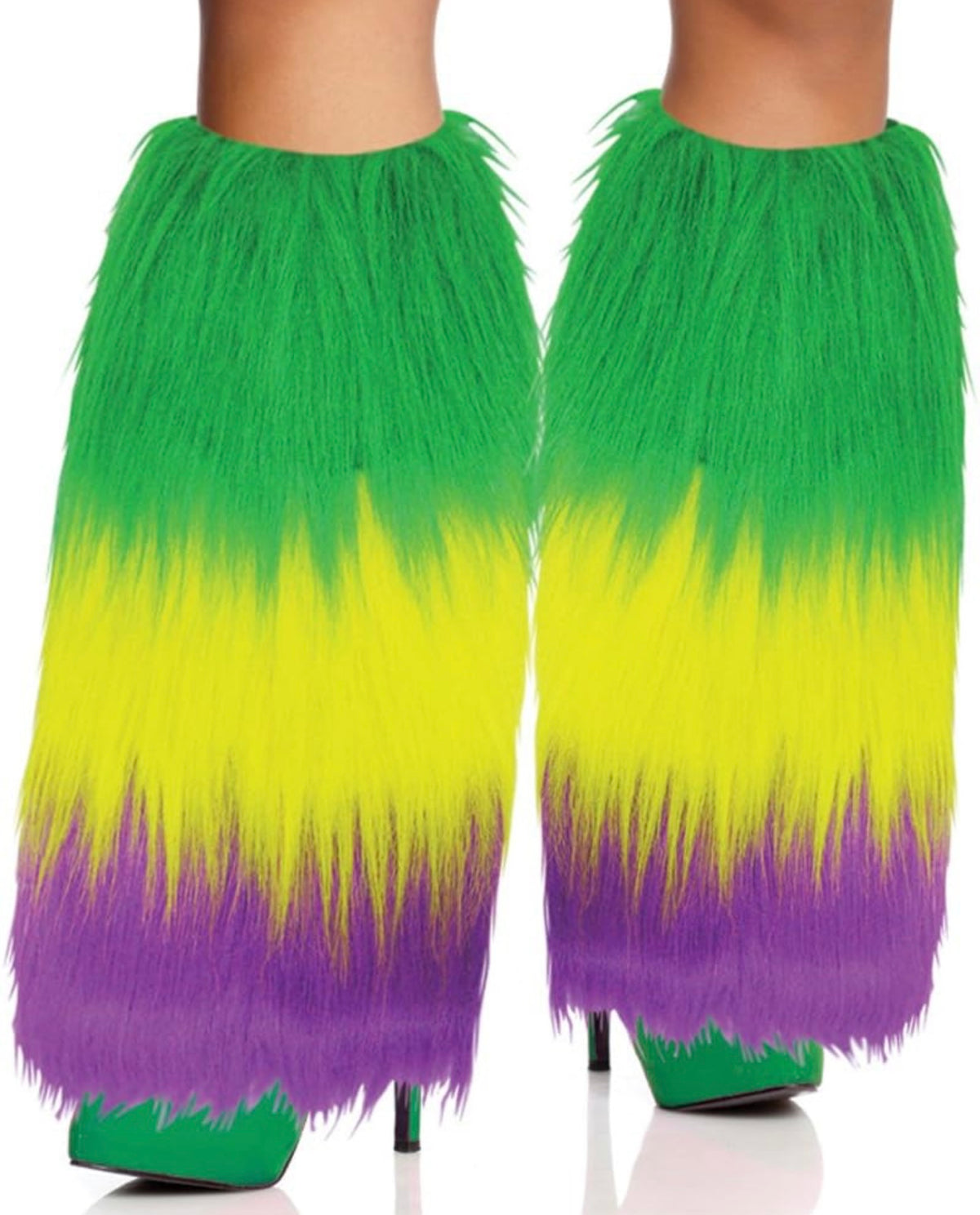 Mardi Gras Leg Warmers