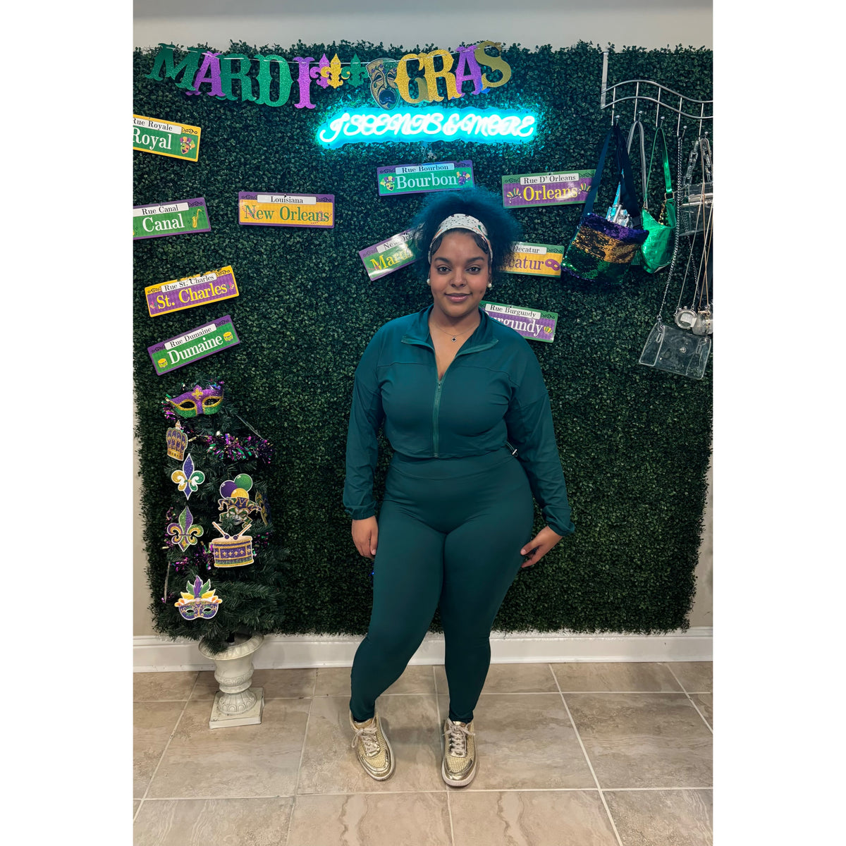 GREEN CROP SET 2 PIECE